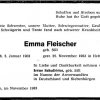 Sill Emma 1903-1983 Todesanzeige